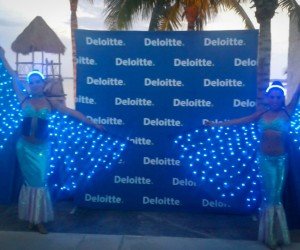 Mariposas Led & Zanqueros - BPC Shows Y Eventos Cancún